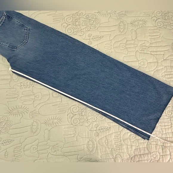 NWT ETICA Devon Wide Leg in Everglades Size 27 Destroyed - Picture 8 of 10